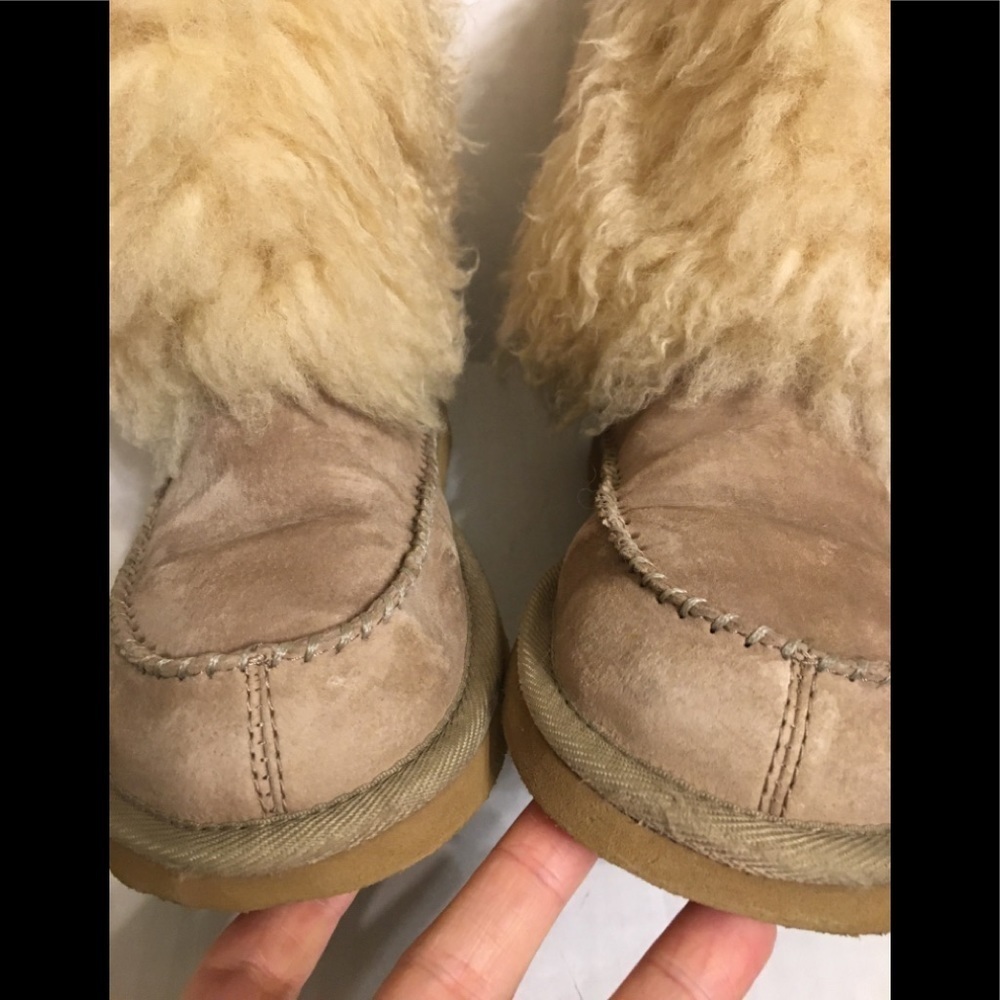 UGG Vtg Australia Suede Shearling Boots - Picture 7 of 15